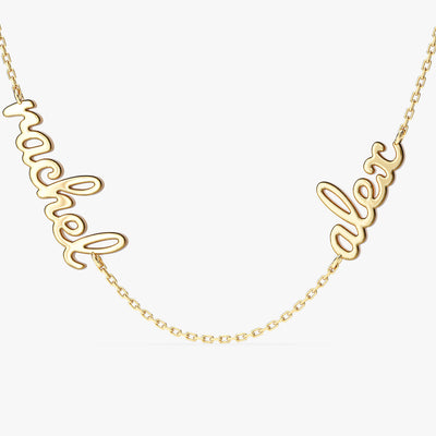 Double Name Necklace