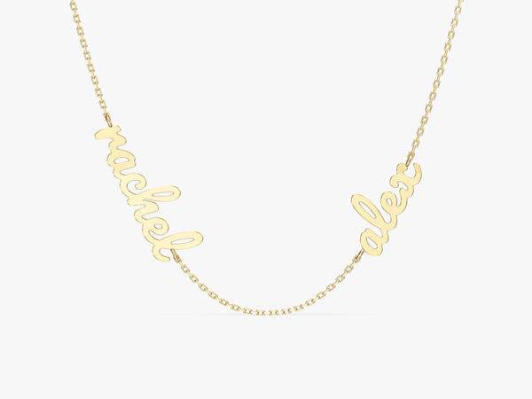 Double Name Necklace
