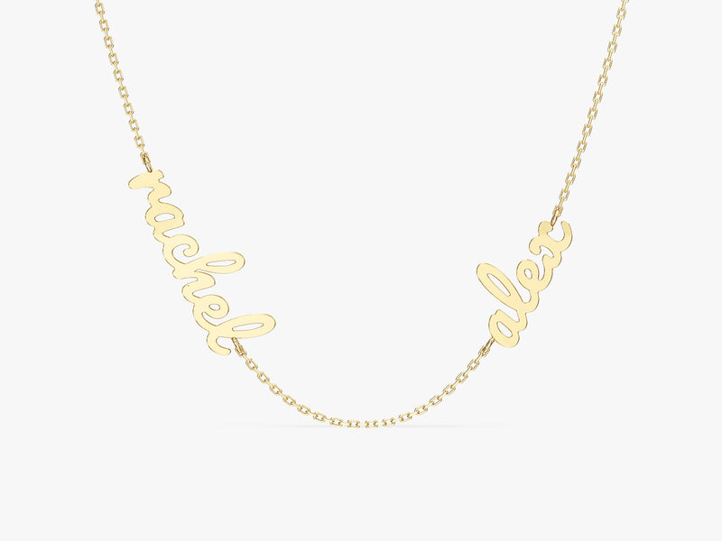 Double Name Necklace