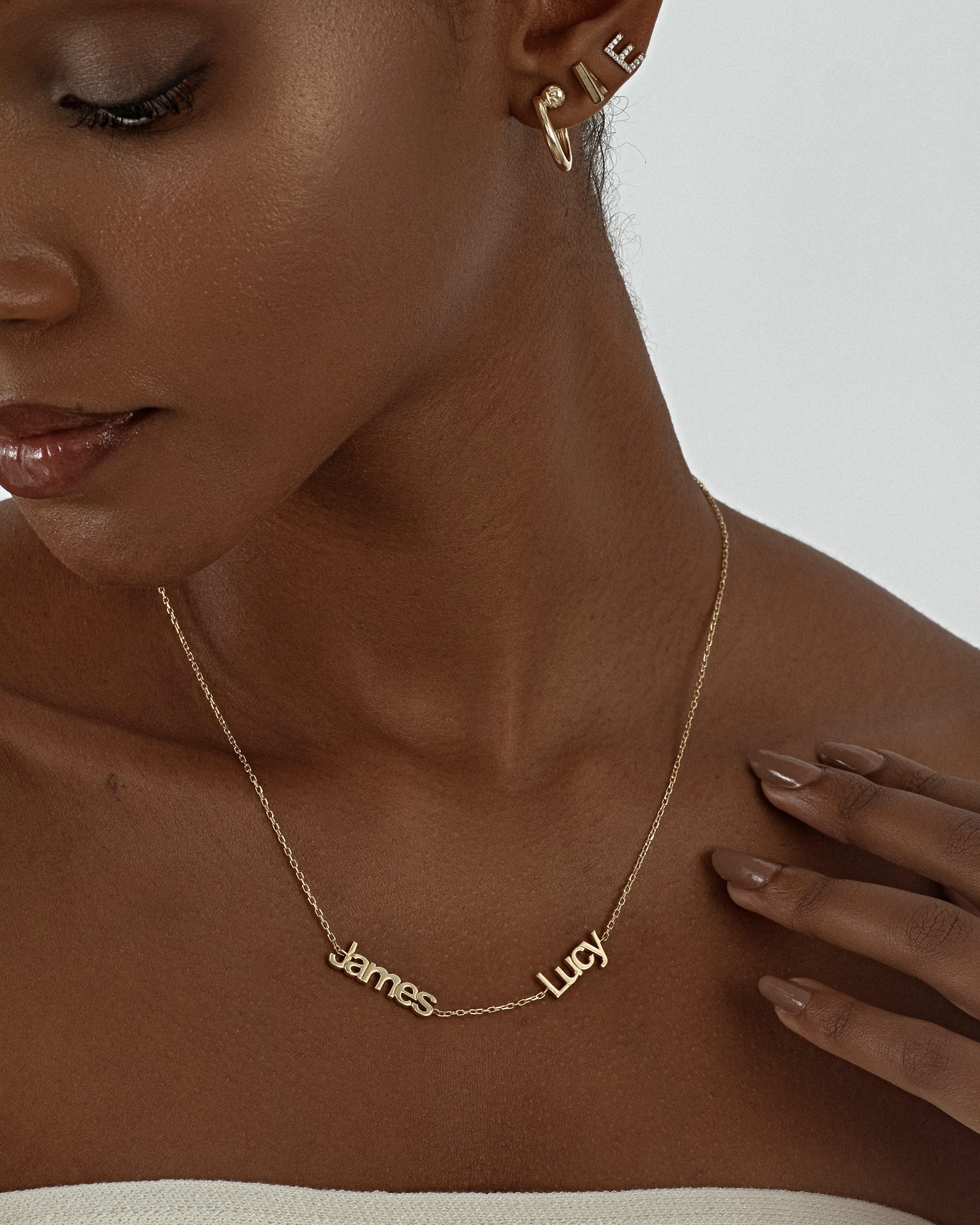 Double Name Necklace