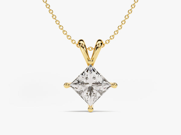 Double Bail Solitaire Pendant (1.00 CT)