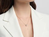 Halo Heart Necklace