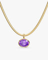 Solo Birthstone Charm Necklace