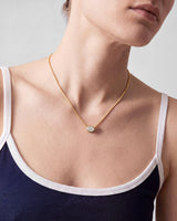 Oval Snake Chain Necklace