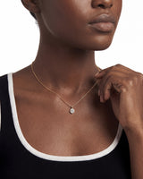 Oval Pendant Necklace