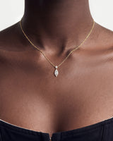 Marquise Drop Necklace