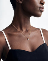 Pear Ball Chain Necklace