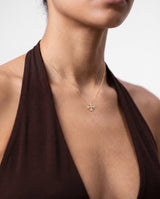 Beaded Clover Necklace