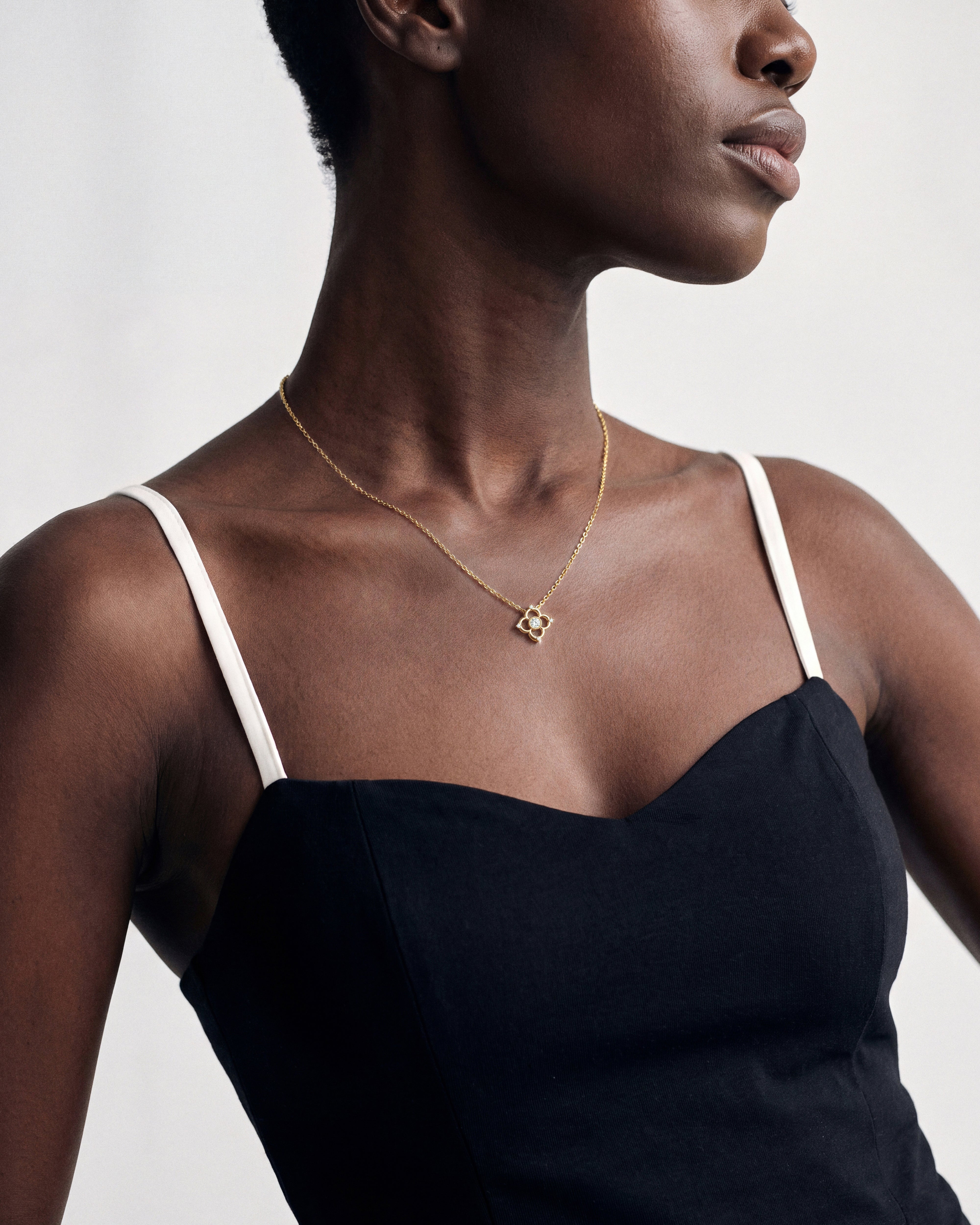 Open Clover Necklace