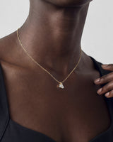 Three-Stone Cluster Pendant