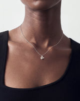 Oval Cluster Pendant Necklace