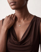 Heart Cluster Pendant Necklace