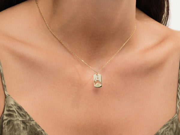 Dual Initial Necklace