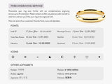 6mm Beveled Edge, Grooved and Flush Set Men's Engagement Ring