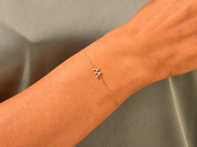 Initial Letter Bracelet
