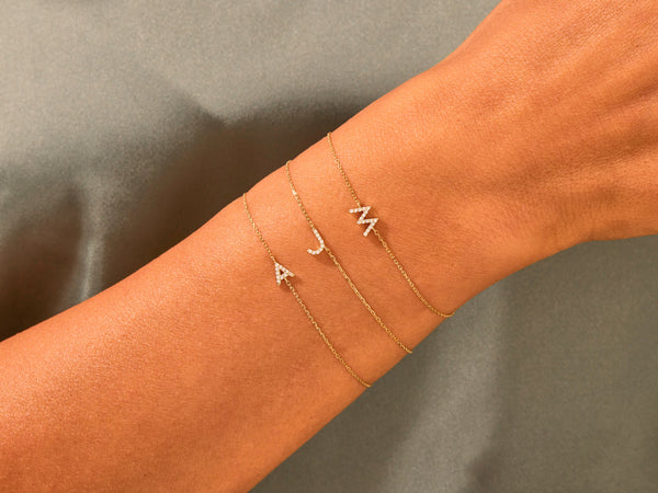 Initial Letter Bracelet