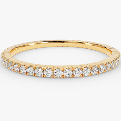 Slit Eternity Wedding Band (0.45 CT TW)