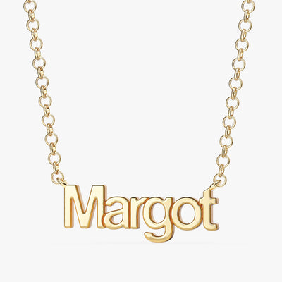 Personalized Rolo Name Necklace