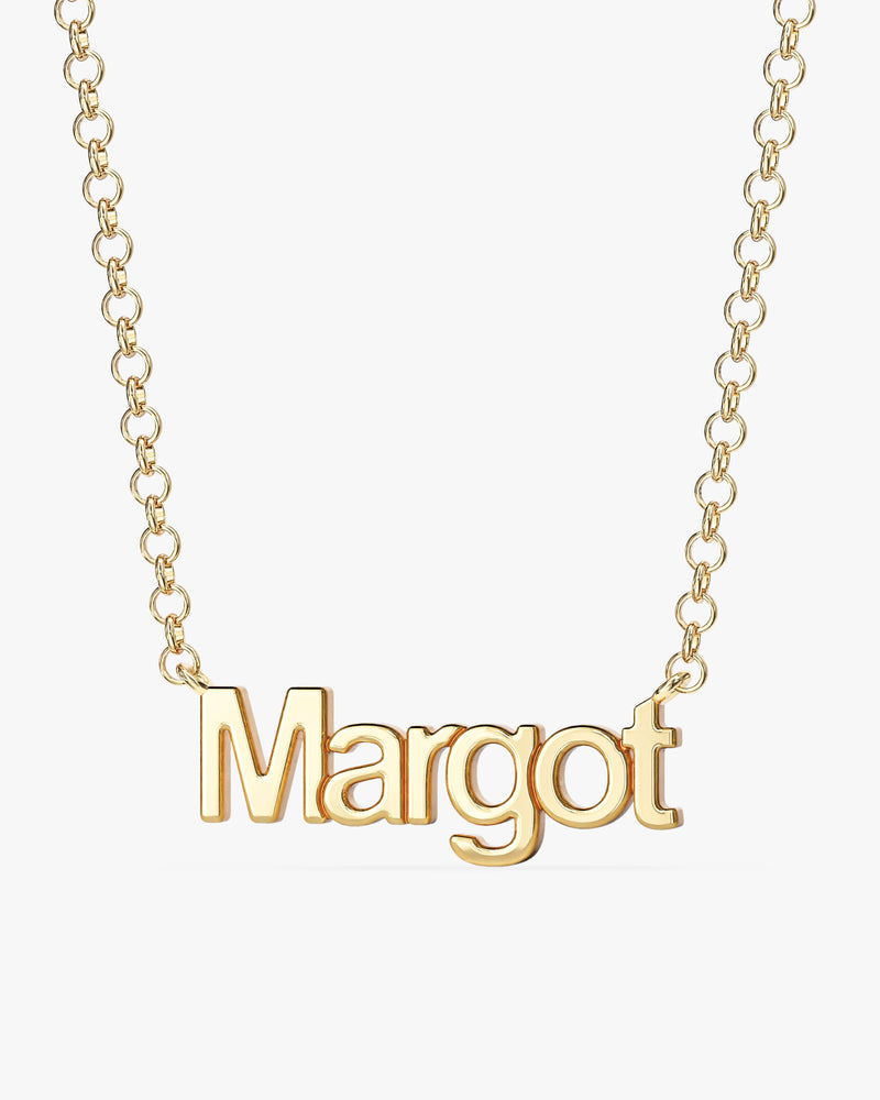Personalized Rolo Name Necklace