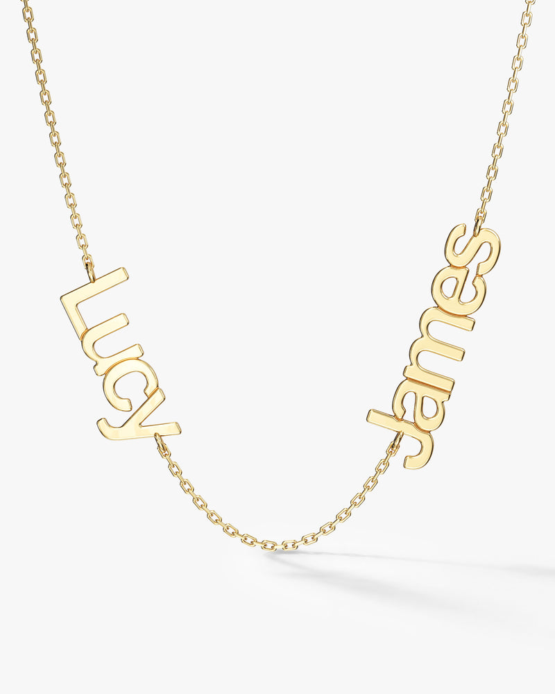 Double Name Necklace