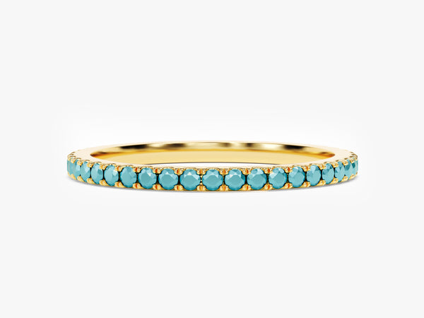 Turquoise Wedding Band