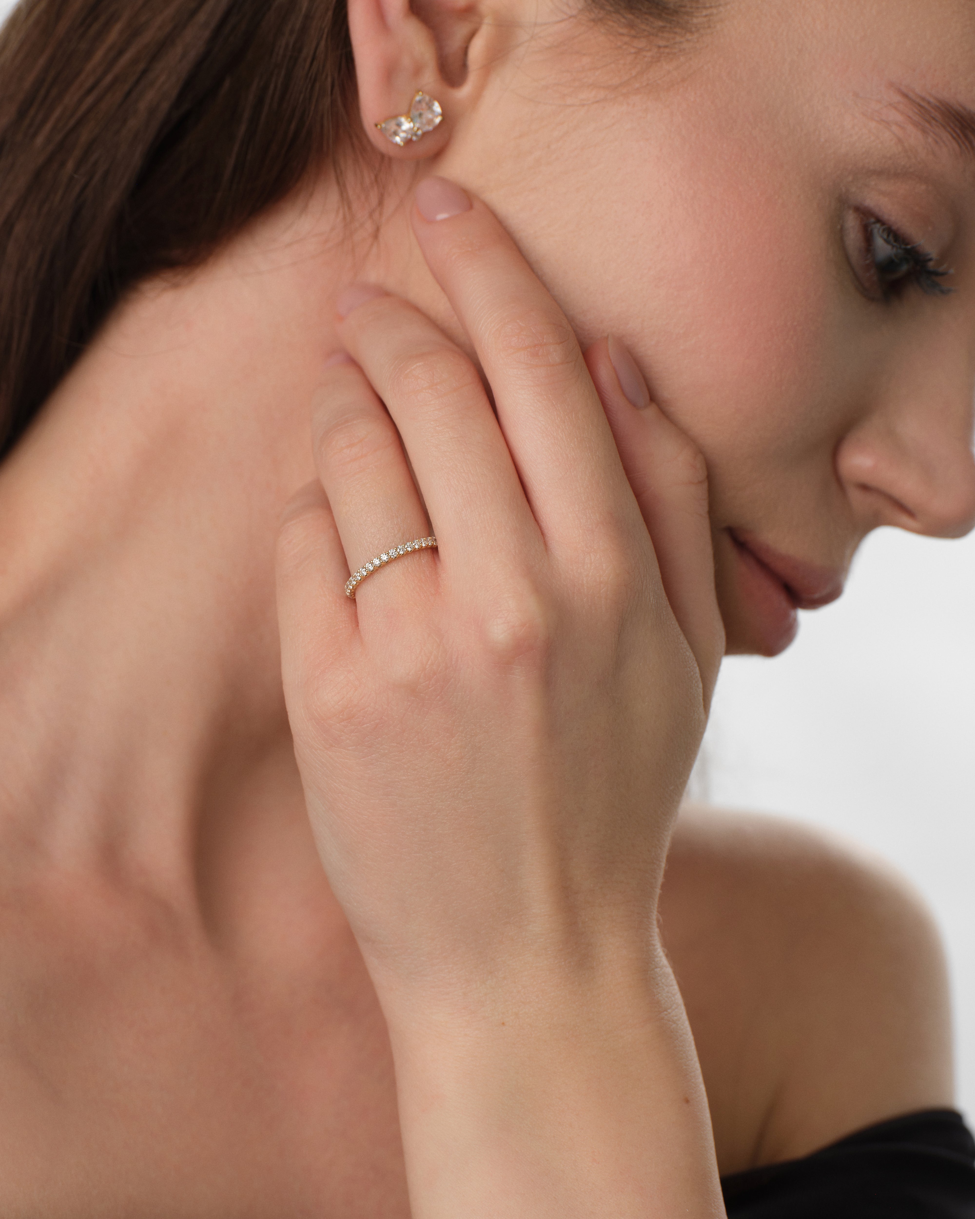 U-Prong Eternity Band (0.75 CT TW)