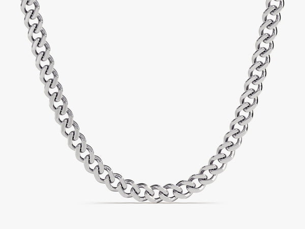 14k Gold 6.0mm Cuban Chain Necklace