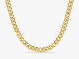 14k Gold 6.0mm Cuban Chain Necklace