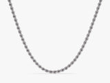 14k Gold 5.0mm Rope Chain Necklace