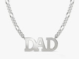 Dad Figaro Chain Necklace - Gold Vermeil