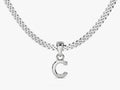 Initial Pendant Cuban Chain Necklace