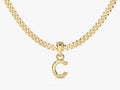 Initial Cuban Chain Necklace