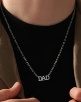Dad Figaro Chain Necklace - Gold Vermeil