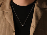 Men's Multi Name Necklace - Gold Vermeil