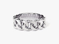 14k Gold 8.0mm Chain Ring