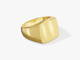 14k Gold Men's Signet Ring