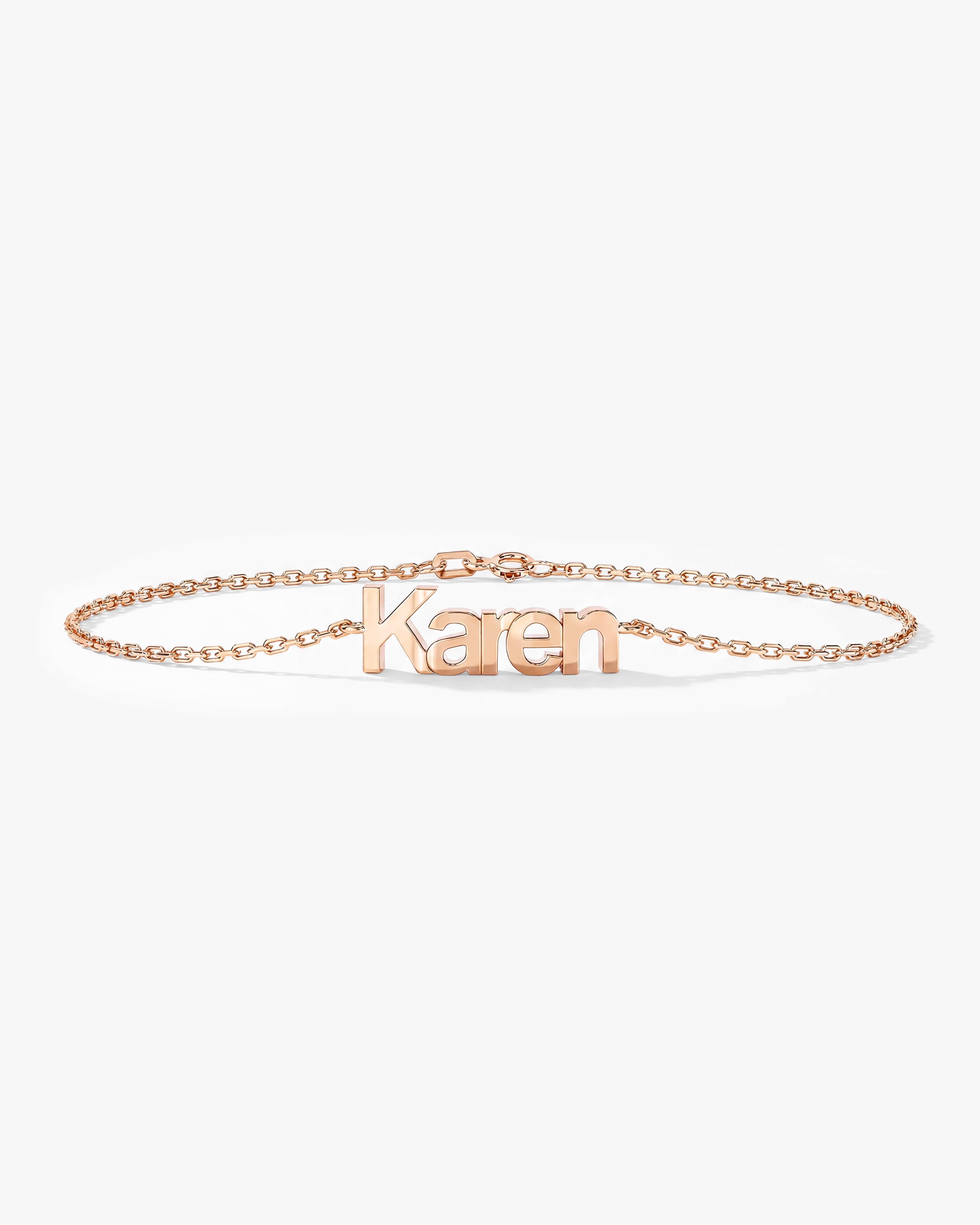 Cuban Chain Name Bracelet