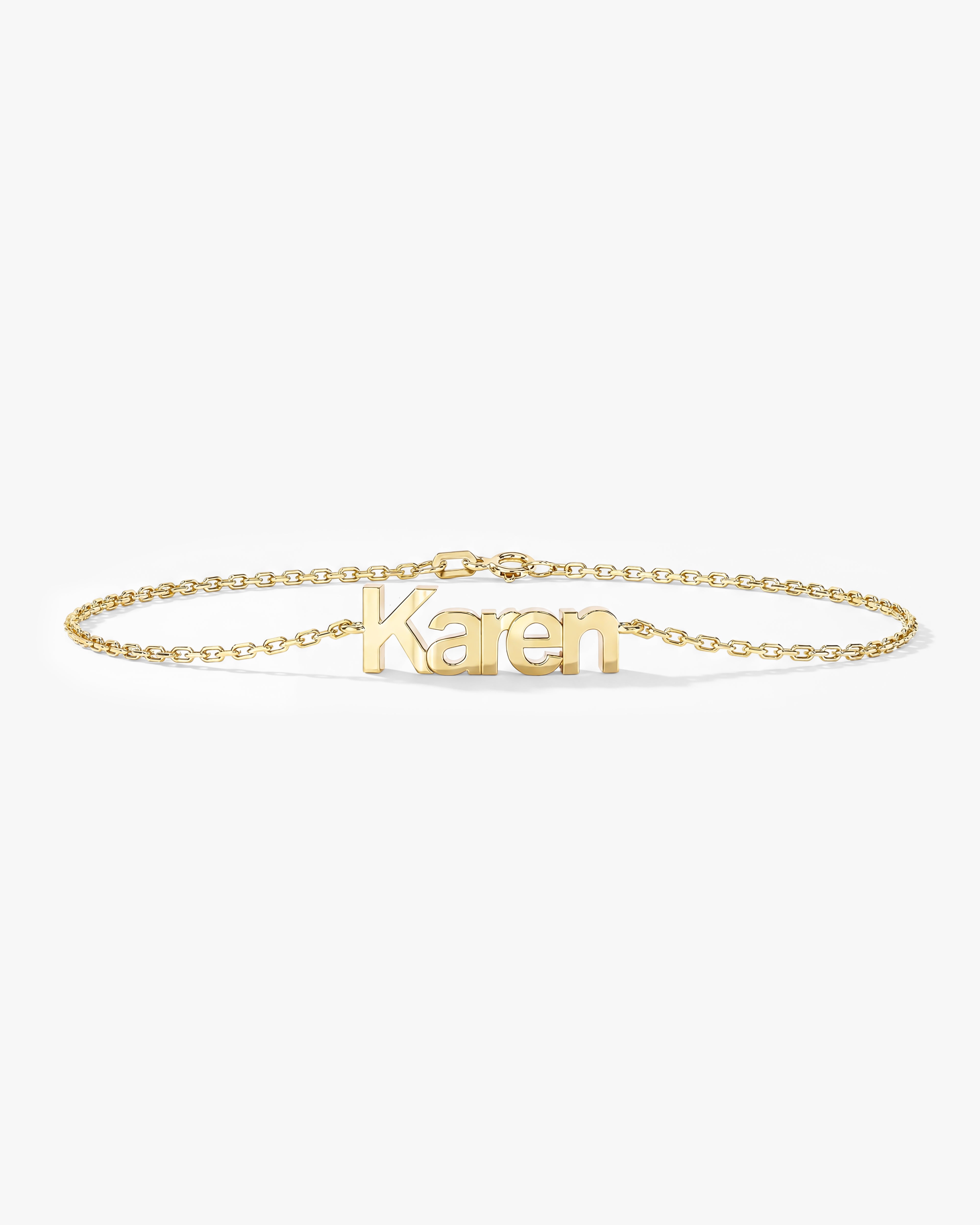Cuban Chain Name Bracelet