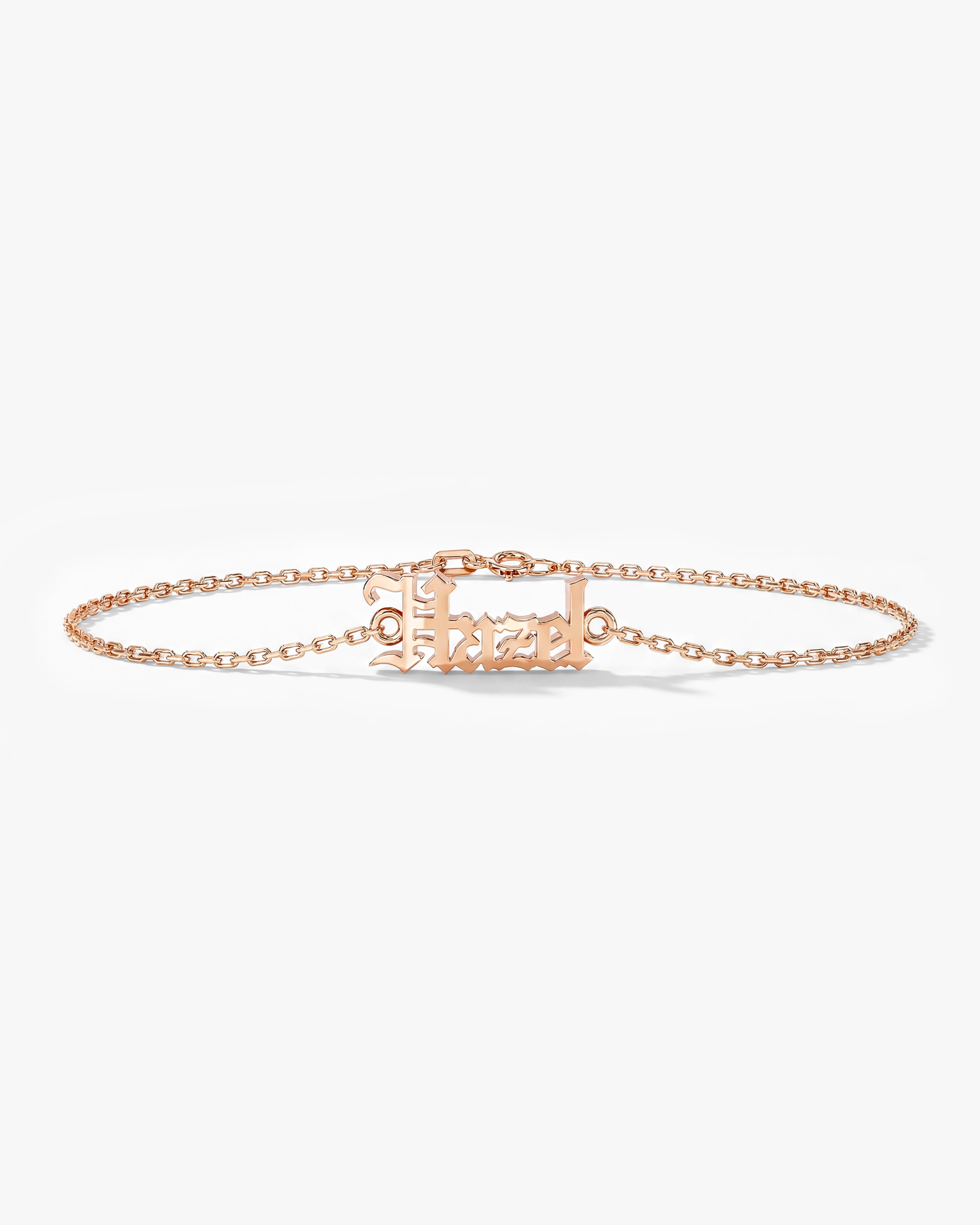 Cuban Chain Name Bracelet