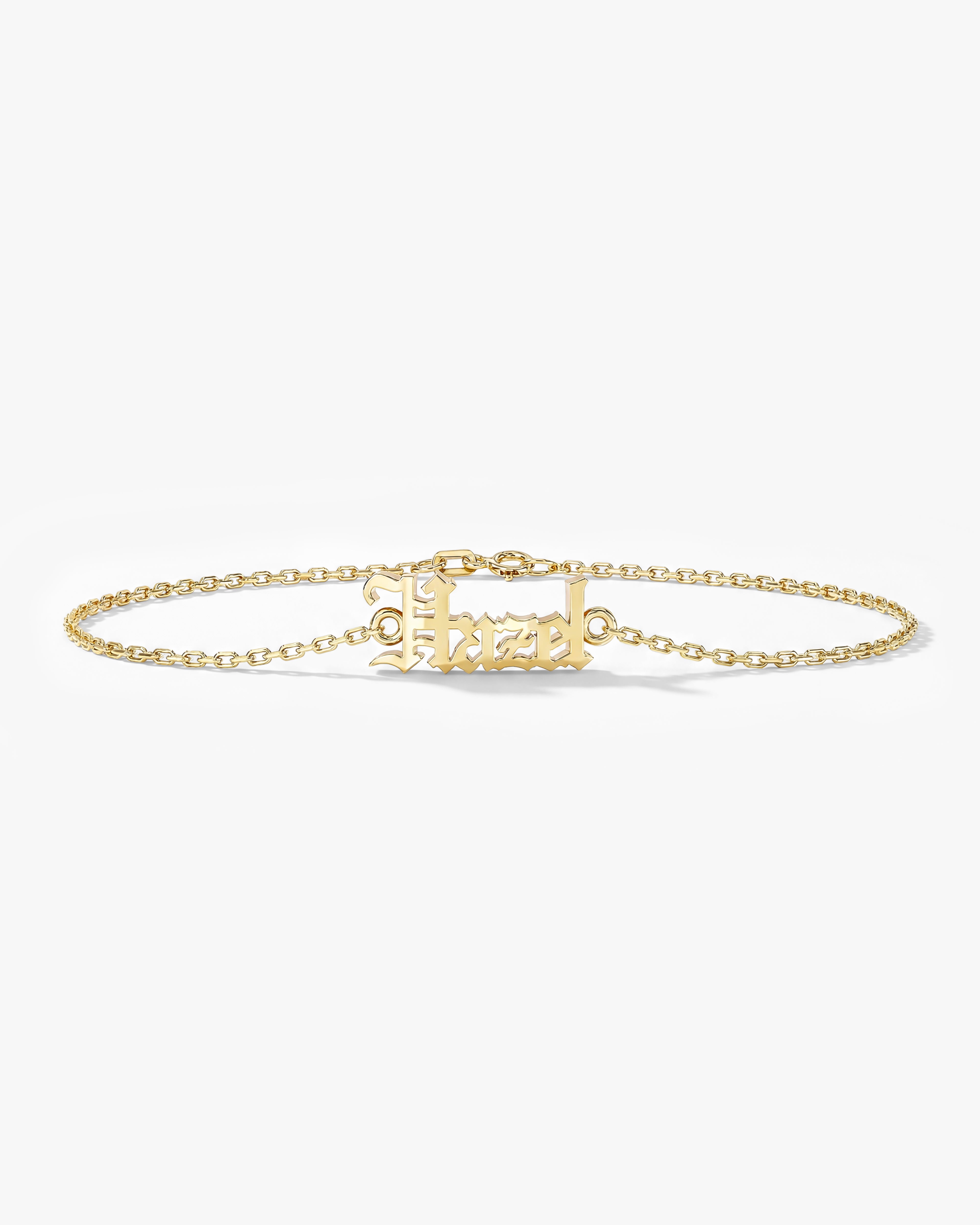 Cuban Chain Name Bracelet