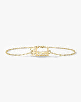 Cuban Chain Name Bracelet