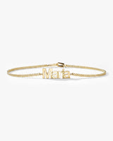 Cuban Chain Name Bracelet