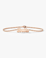 Cuban Chain Name Bracelet