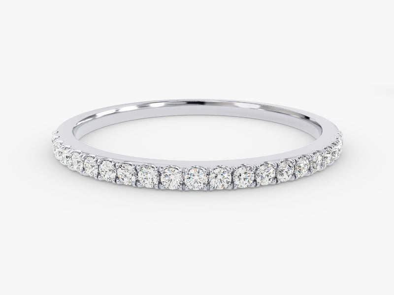 Diamond eternity band, white gold, fine jewelry, wedding ring