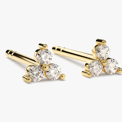 Trinity Stud Earrings