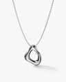 Organically Shaped Open Circle Necklace