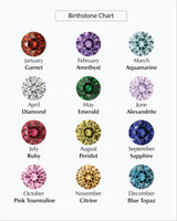 Oval Cut Multi-Stone Birthstone Bracelet