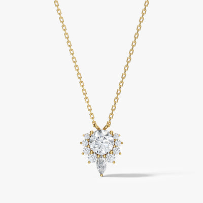Radiant Bloom Pendant Necklace