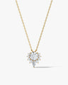 Radiant Bloom Pendant Necklace