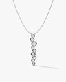 Cascading Bubble Diamond Necklace